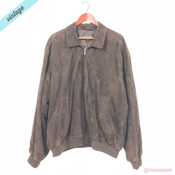 Golden Bear Other - [Golden Bear] VTG Mens Suede Leather Bomber Jacket